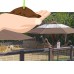 California Umbrella Grove Series Patio Market Umbrella in Pacifica with Wood Pole Hardwood Ribs Push Lift   567156019